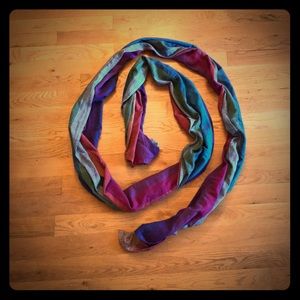 Girasol Woven Wrap - Earthy Rainbow Diamond Weave